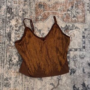 Brown Women's Top